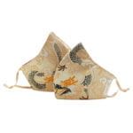 Simply K Prosperous Gold Dragon Couple Set Fashion Face Mask